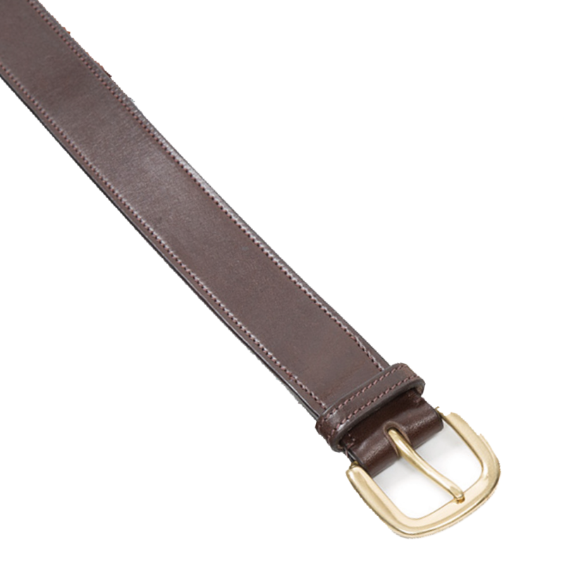Shires Beaufort Leather Belt - Brown